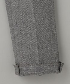 GOTAIRIKU 【AIRY MOVE / セットアップ対応】ウールシルクネップ セットアップパンツ