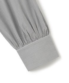 UNFILO ギャザーオーバーブラウス