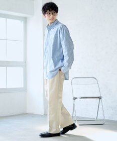 WEGO タックツイルトラウザー