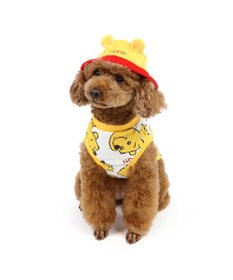 PET PARADISE ディズニー くまのプーさん バケットハット付き Tシャツ 小型犬
