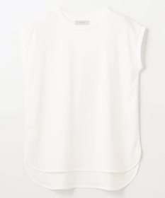 ANY 【汗ジミ防止加工】シルケットスムースノースリーブプルオーバー