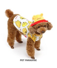PET PARADISE ディズニー くまのプーさん バケットハット付き Tシャツ 小型犬