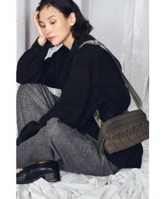 MIYABIYA 【撥水加工】篭目大柄エンボスボンディング2wayショルダー