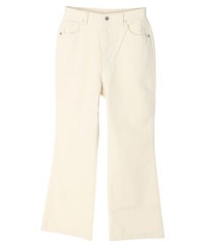 earth music&ecology カラーフレアパンツ