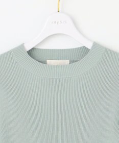 ANY SIS 【洗える】シアーディテール ニット