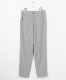 自由区 【XSサイズ～/洗える】ダブルフェイススーティング テーパードパンツ