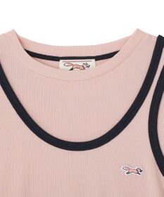 AMERICAN HOLIC 【PENNEY'S】配色タンクトップ+Tシャツ