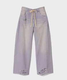 GRACE CONTINENTAL ドロストウエストデニムパンツ