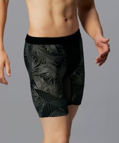 WACOAL MEN ボクサーパンツ【CROSSWALKER】はいて歩いてカロリー消費アップをめざそう！ムレ軽減設計 前開き スパッツ ロング丈 GX6007 /ブロス バイ ワコールメン