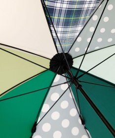 +RING 【プラスリング】【数量限定】 UNISEX 雨傘（長）60cm GRN T1202