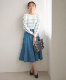 Feroux 【洗える】ビジューポイント ニット