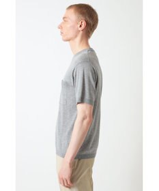 DAKS DDロゴポケットニットTシャツ