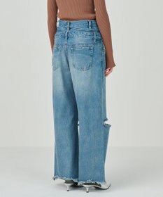 GRACE CONTINENTAL レイヤードデニムパンツ