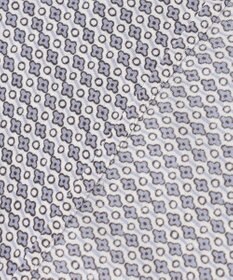 23区 L 【洗える】ヴィンテージ プリント ピンタック ブラウス