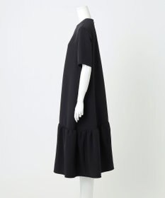 23区 【R(アール)】スキューバダブルクロス ティアードワンピース