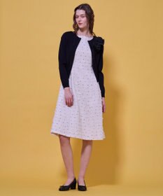 TOCCA GLOW CORSAGE KNIT ニットカーディガン