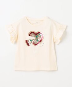ANY KIDS 接触冷感 ミラクルスパンコール Tシャツ