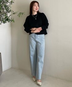 UNFILO 【UNFILO DENIM】撥水 カーブワイドデニム