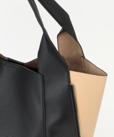 LA BAGAGERIE コンビカラー　ライトウェイトトート