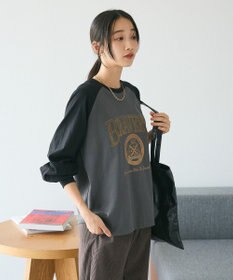 CRAFT STANDARD BOUTIQUE ラグランフロッキープリントＴｅｅ