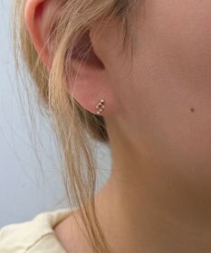 Phoebe 〈金属アレルギー対応〉タイニーコスモビジューピアス　小粒/小さい/小さめ/セカンドホール