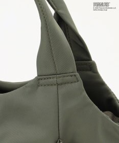 Y'SACCS SNOOPYデザイン サイドギャザー2wayトート　Sサイズ(レインボー）