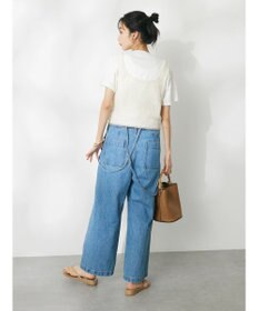 CRAFT STANDARD BOUTIQUE 配色メッシュニットビスチェ