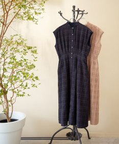 組曲 S ラメシアーチェック ワンピース