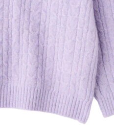 CRAFT STANDARD BOUTIQUE 起毛ケーブルVニットネックニットプルオーバー
