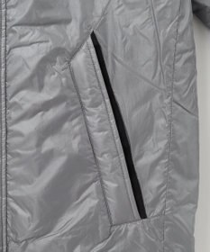 23区GOLF 機能中綿採用【MEN】【撥水】ナイロンタフタ フーテッド ブルゾン