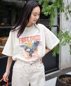 WEGO ピグメントBIGTシャツ