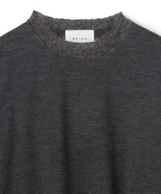 BEIGE， 【洗える】LA MONNAIE / モヘアMIXクルーネックニット