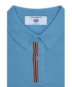 DAKS John Smedley for DAKS ハウスストライプポロシャツ