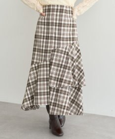 earth music&ecology ティアードイレヘムスカート