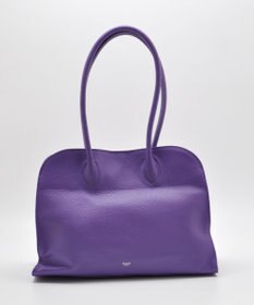 blancle シュリンクレザー ワイドボストン