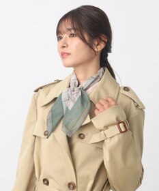 MOONBAT 【WEB限定】PAUL & JOE ACCESSOIRES シルクシフォンスカーフ 58×58cm