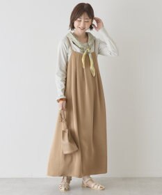 AMERICAN HOLIC タックサテンキャミワンピース