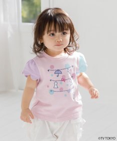 組曲 KIDS 【UVケア】【80-100㎝】シナぷしゅシャボン チュニック