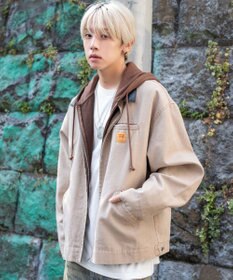 WEGO 【25年秋冬新作/MLサイズ展開】ワーカーズZIPジャケット