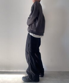 WEGO フェイクスウェードロゴプルオーバー