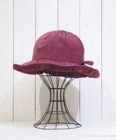 石田製帽 〈25SS新作〉グログランリボン ソフトハット