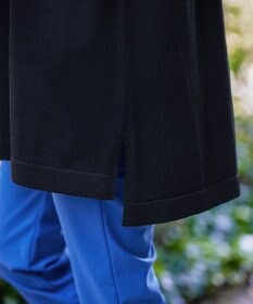 Tiaclasse 【洗える】キーネックニットチュニック