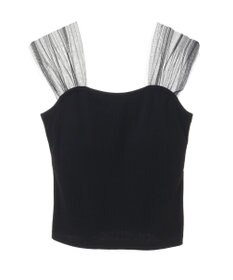 earth music&ecology チュールドッキングカップ付キャミソール