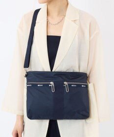 LeSportsac POUCH CROSSBODY/ダークブルーC