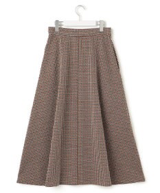 J.PRESS YORK STREET 【WOMEN】チェックジャガード スカート