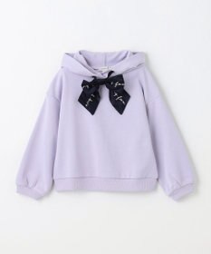 ANY KIDS フード付き ダンボール トレーナー