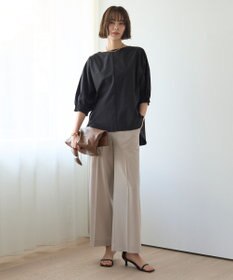 UNFILO イージーケア ドルマンブラウス