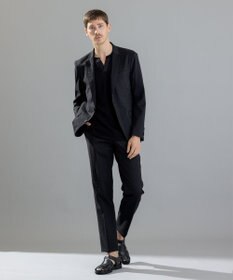 JOSEPH HOMME タックリップルジャージー　キーネック