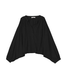 AMERICAN HOLIC スキッパーギャザーブラウス