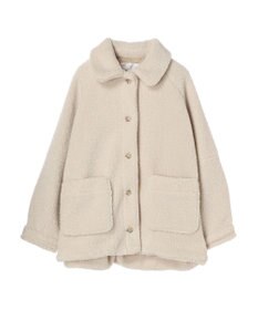 Green Parks 衿付きボアブルゾン